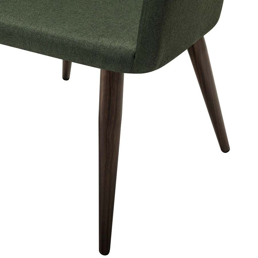 Стул Oscar тёмно-зеленый/т.орех - фото 7