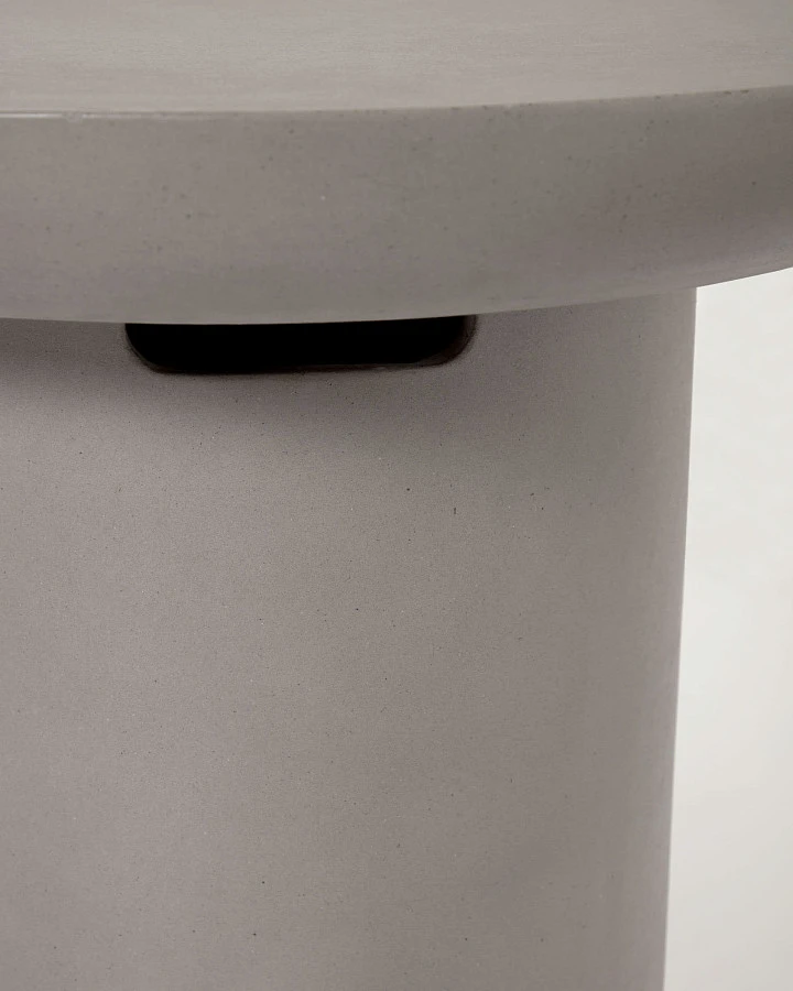 Круглый столик Taimi из бетона для улицы Ø 50 см - фото 6