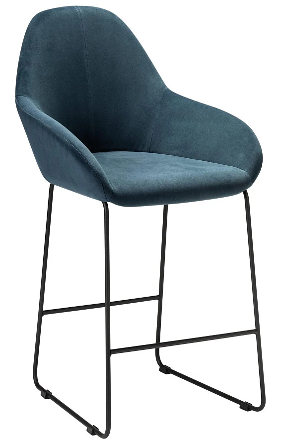 Кресло полубар Kent Diag blue/Линк