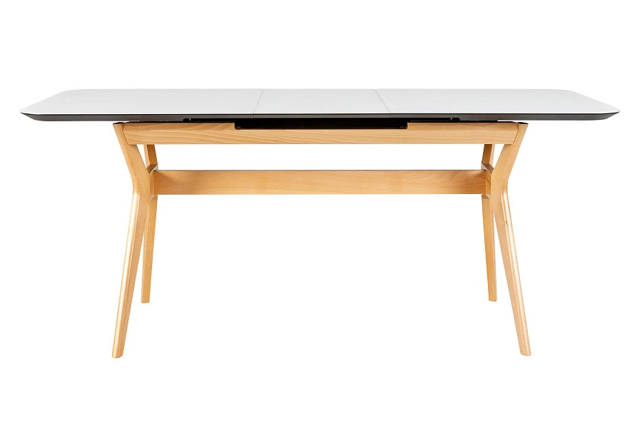 Стол раскл. Нарвик Glass 140-180 Automatic Natur/Light matte glass - фото 10