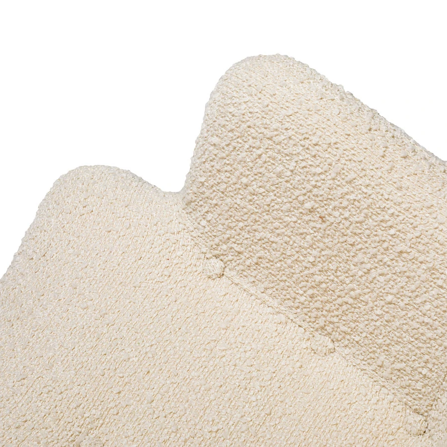 Кресло Хайбэк бежевый/нат. бук - фото 7