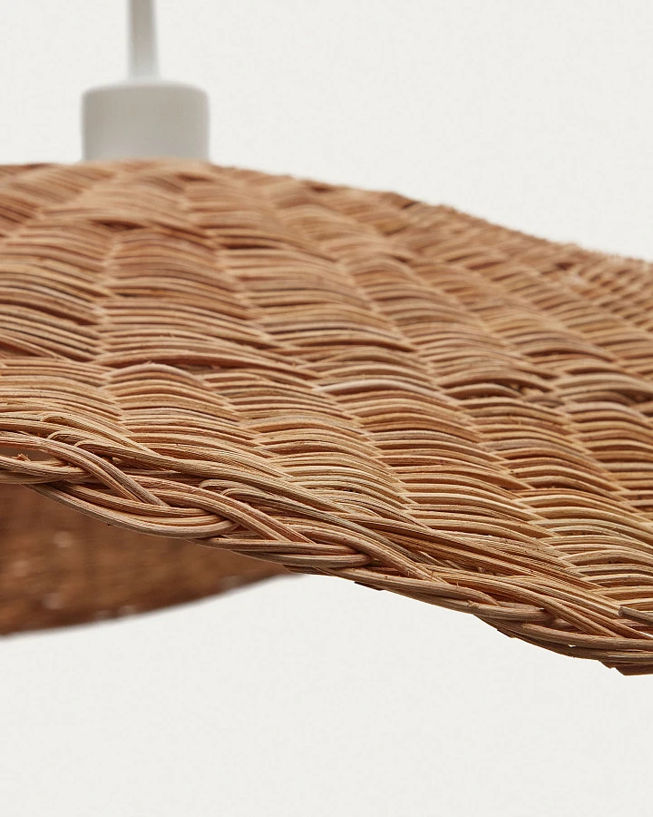 Абажур для подвесного светильника Bisbal с натуральной отделкой, 80 см - фото 8