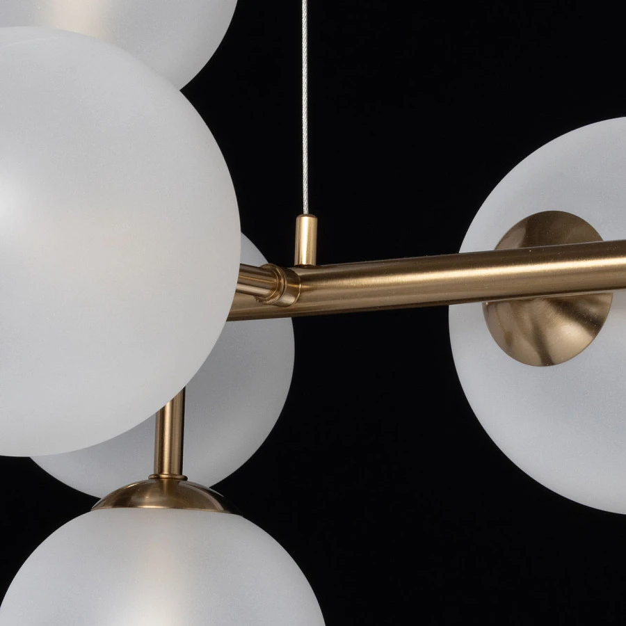 Люстра подвесная DeMarkt Оливия 306015207 - фото 7