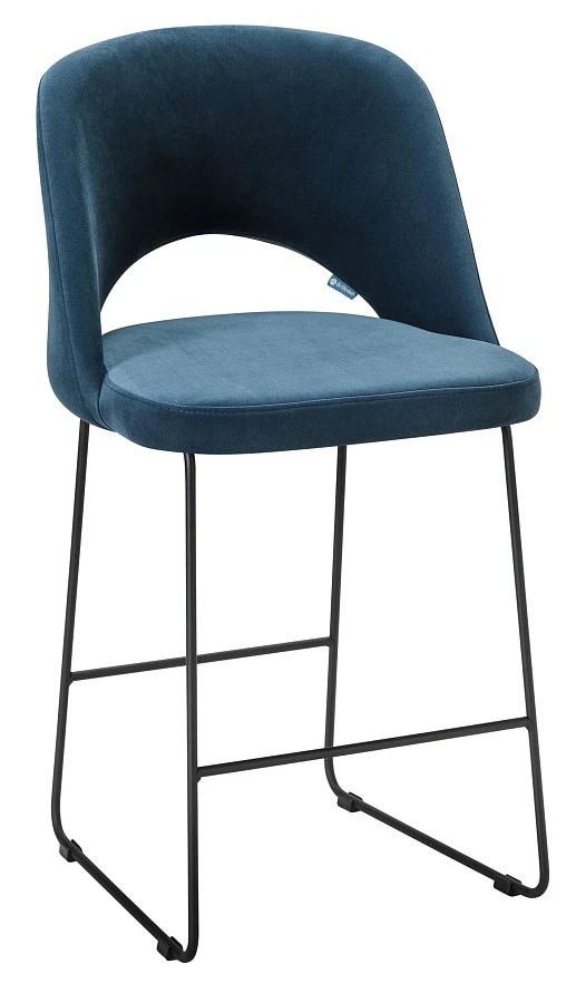 Кресло полубар Lars Diag blue/Линк