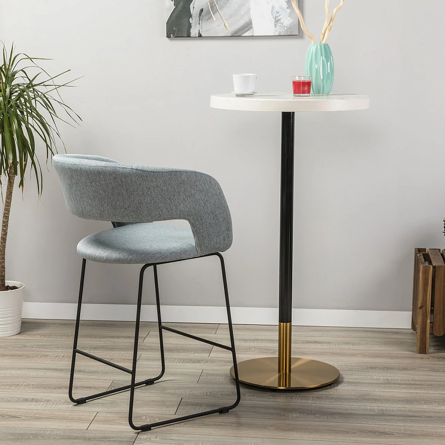 Кресло полубар Hugs св.сер/Линк - фото 10