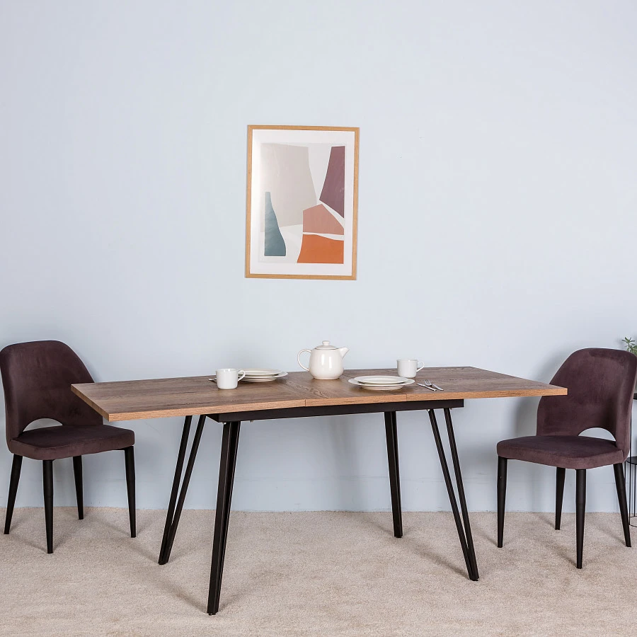 Стол Диего раздвиж. 140-180*80 Галифакс Табак - фото 8