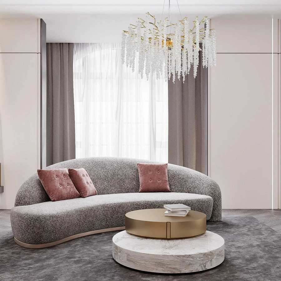 Люстра подвесная De City Лайма 467011310 - фото 8