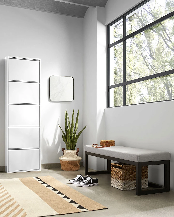 Шкаф для обуви Rox белый - фото 7