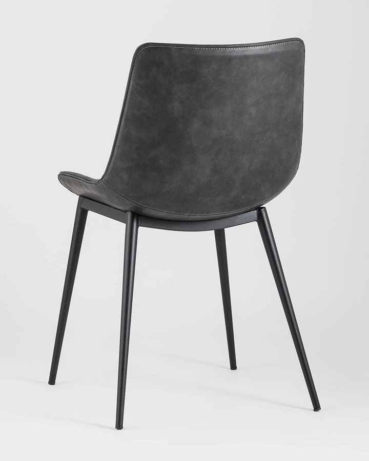 Стул TEXAS экокожа серый - фото 6