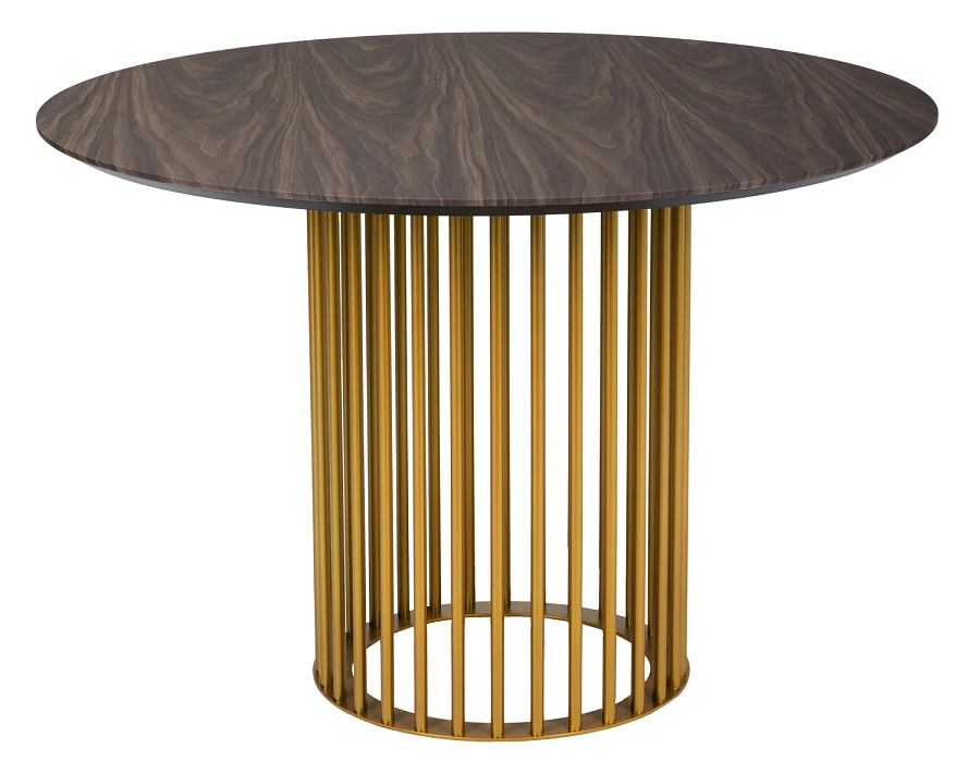 Стол Patrik New д.110 Ам.орех /Золото