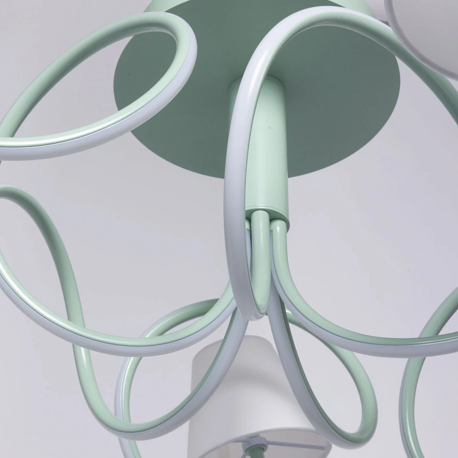 Люстра потолочная MW-Light Аэлита 480013105 - фото 9