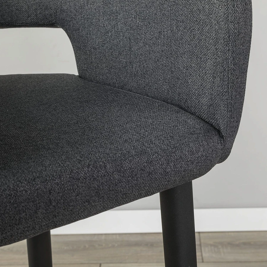 Стул Бар Oscar тёмно-серый/черный - фото 10