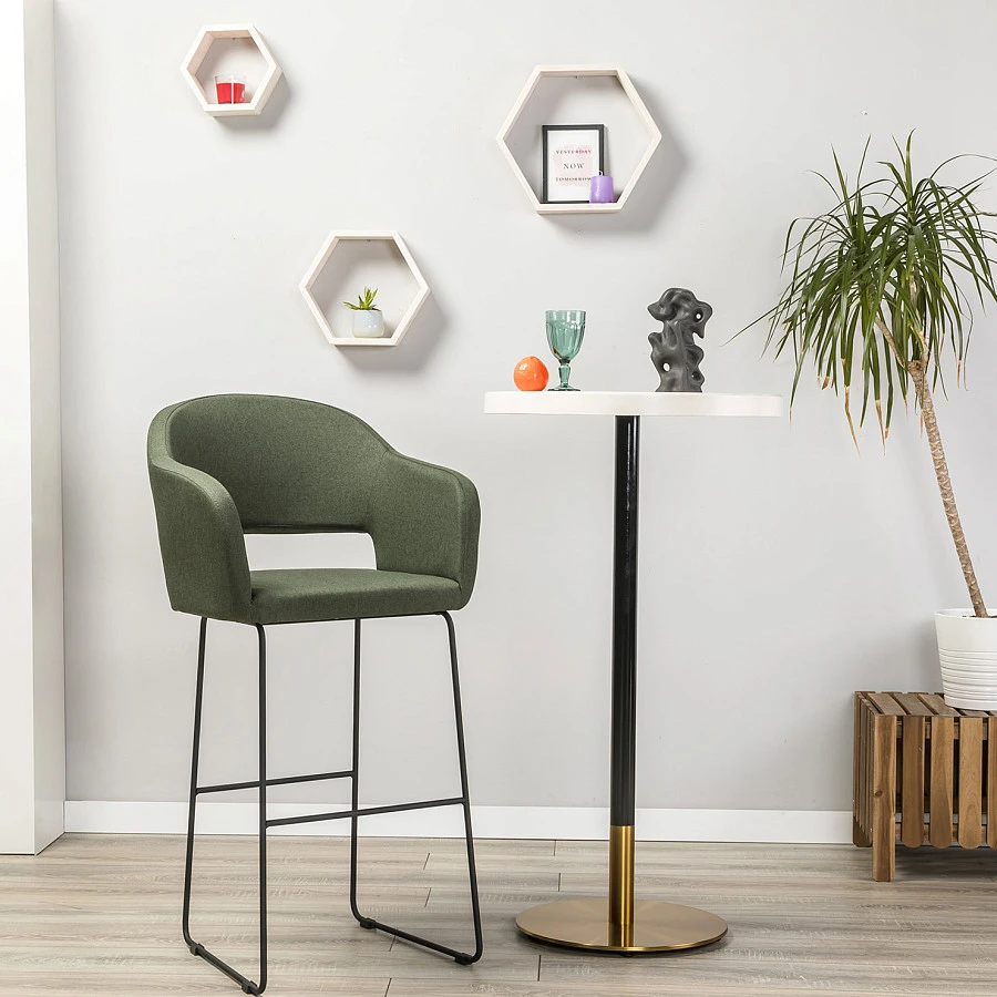 Кресло Бар. Oscar тёмно-зеленый/Линк - фото 7