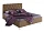 Кровать Фрейлина  180х200 коричневого цвета