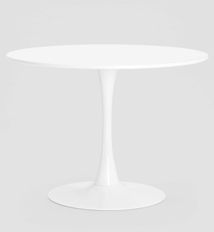 Стол Tulip D100 белый - фото 2