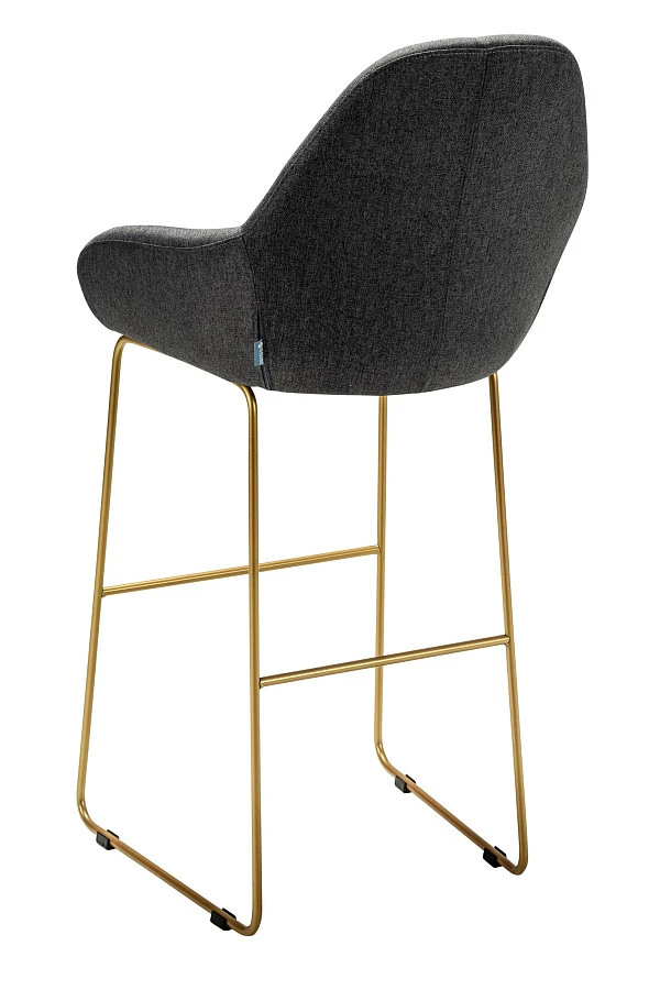 Кресло Бар. Kent тёмно-серый/Линк золото - фото 4