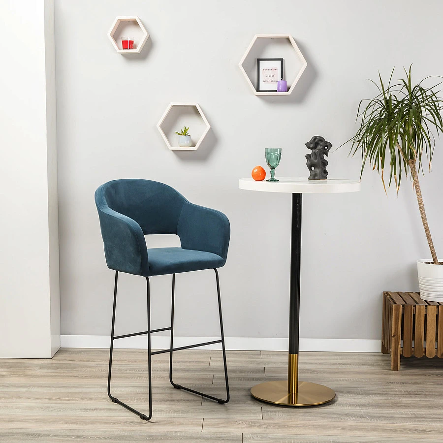 Кресло Бар. Oscar Diag blue/Линк - фото 6