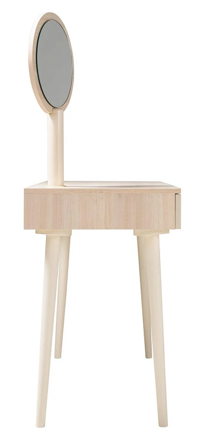 Зеркало для стола туалетного Сканди Жемч.-белый - фото 5