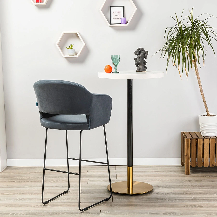 Кресло Бар. Oscar Diag grey/Линк - фото 13