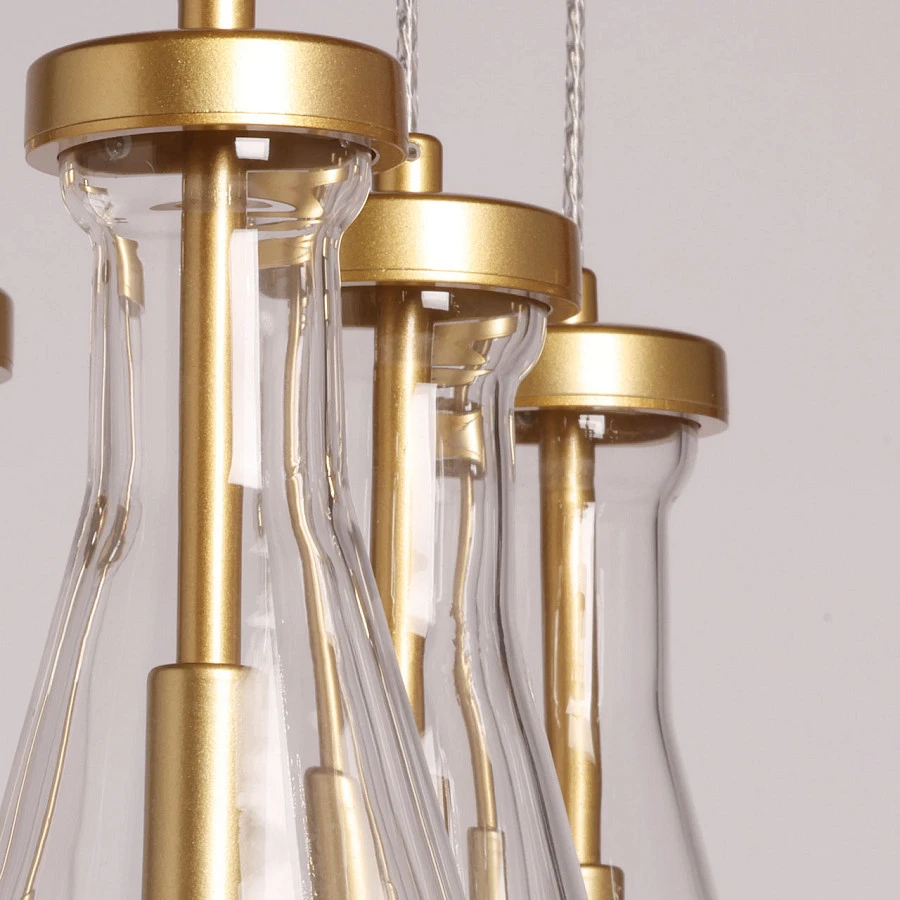 Люстра подвесная DeMarkt Крайс 657013807 - фото 9