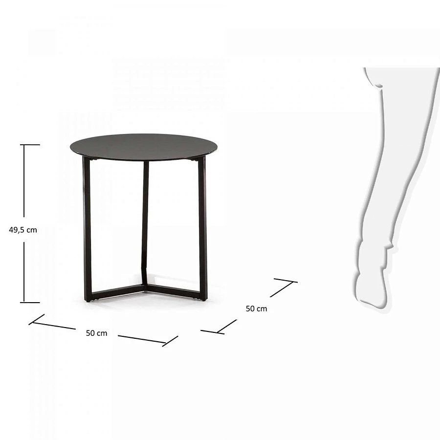 Столик Marae черный - фото 7