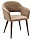 Стул Oscar Diag beige/т.орех