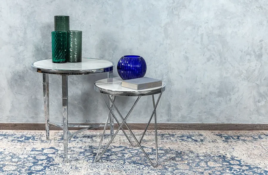 Приставной столик Zarina Silver 0.5x0.45x0.45м - фото 7