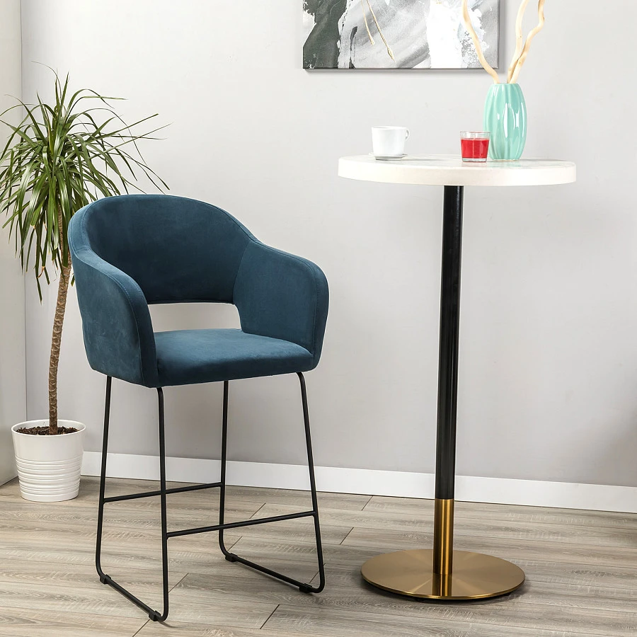 Стул полубар Oscar Diag blue/Линк - фото 6