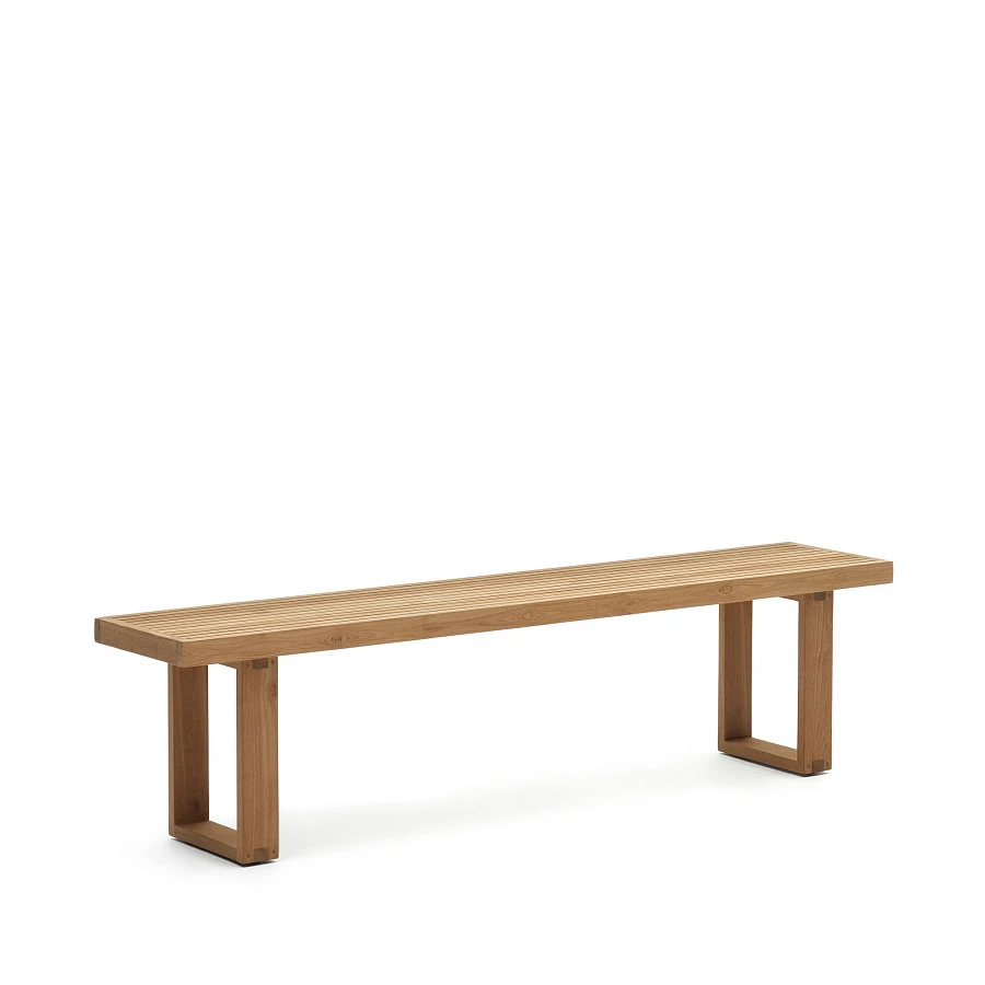 Canadell Уличная скамейка из 100% переработанного тикового дерева 210 см - фото 5