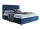 Кровать Турин 180х200 тёмно-синего цвета