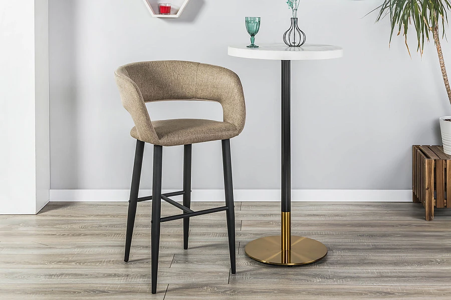 Кресло Бар.Hugs beige/черный - фото 6