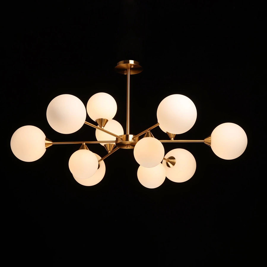 Люстра подвесная DeMarkt Оливия 306015612 - фото 2