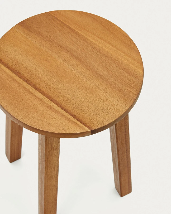 Amel Уличный табурет из массива дерева акации - фото 5