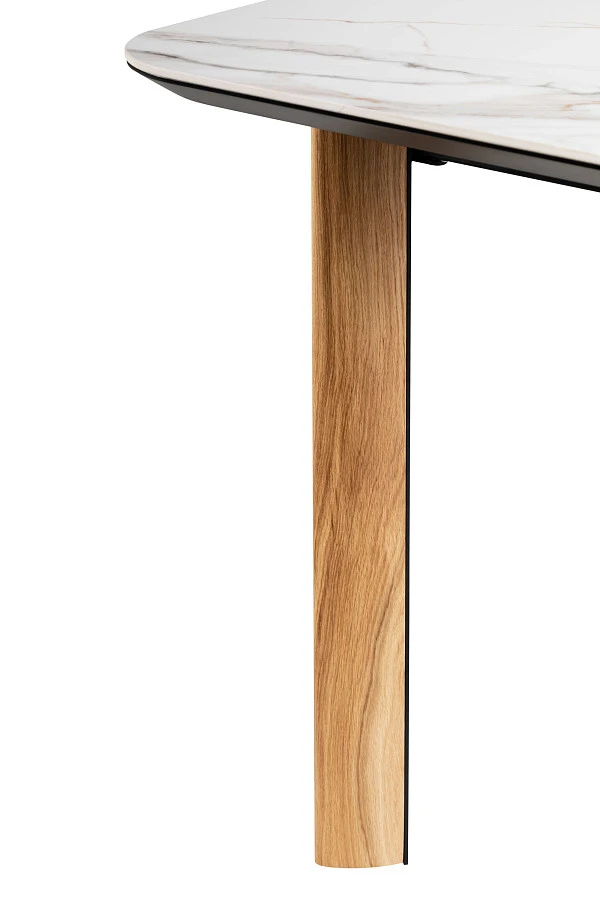 Стол раздвиж. Combi Ceramic 120-150 Automatic Natur//Light marble - фото 15