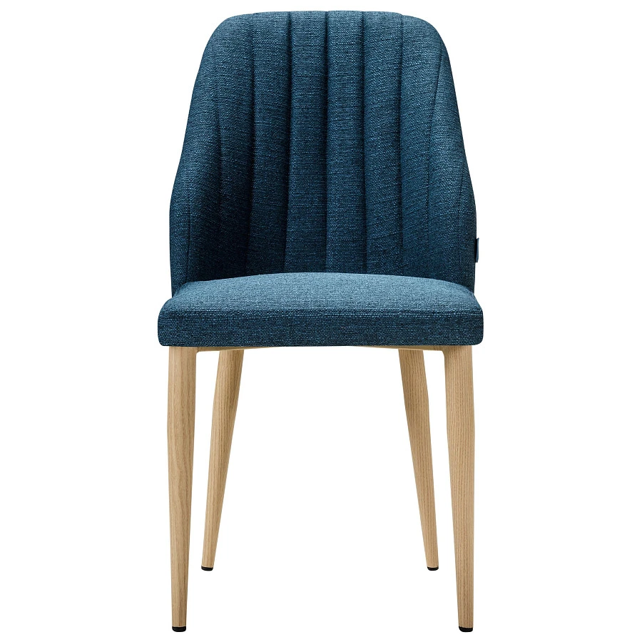 Стул Alen синий/нат.дуб - фото 3