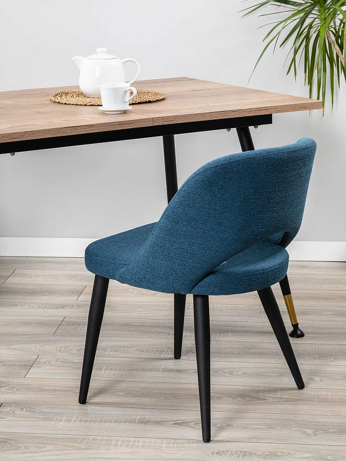 Стул Lars БлюАрт/Черн - фото 5