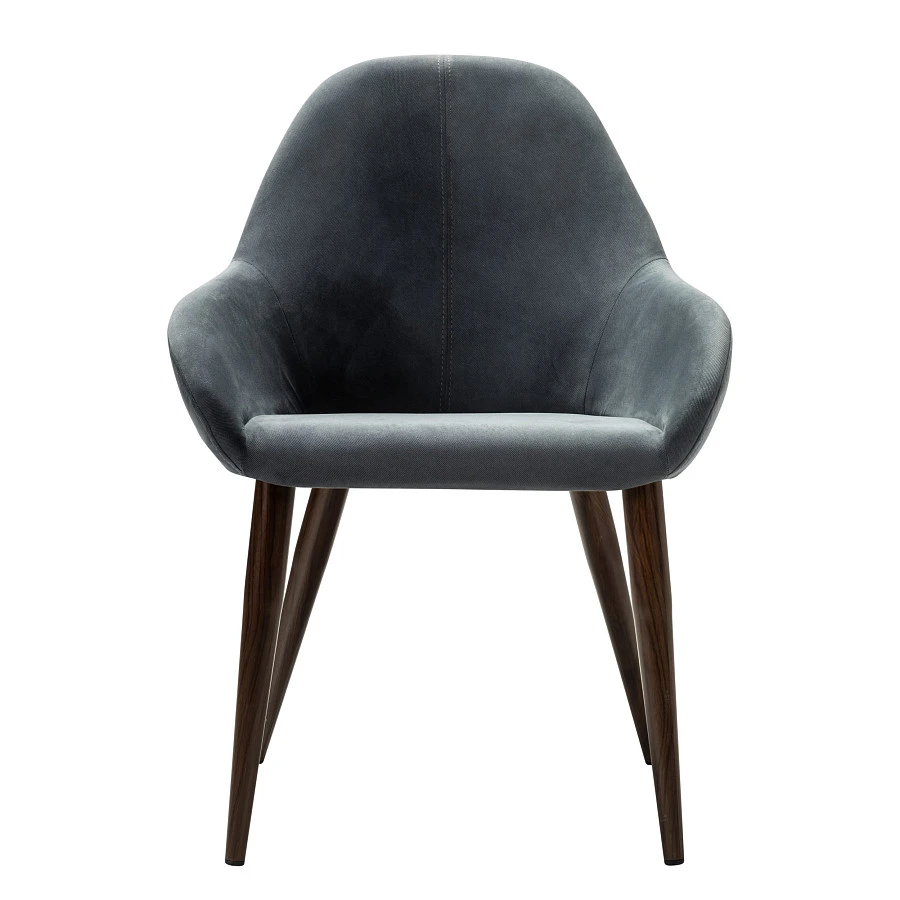 Кресло Kent Diag grey/т.орех - фото 3