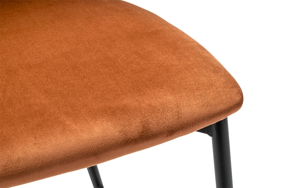 Стул барный Fendi оранж. - фото 7