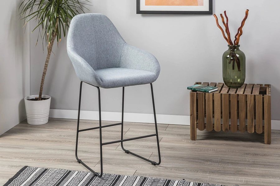 Стул полубар Kent Грей/Линк - фото 5