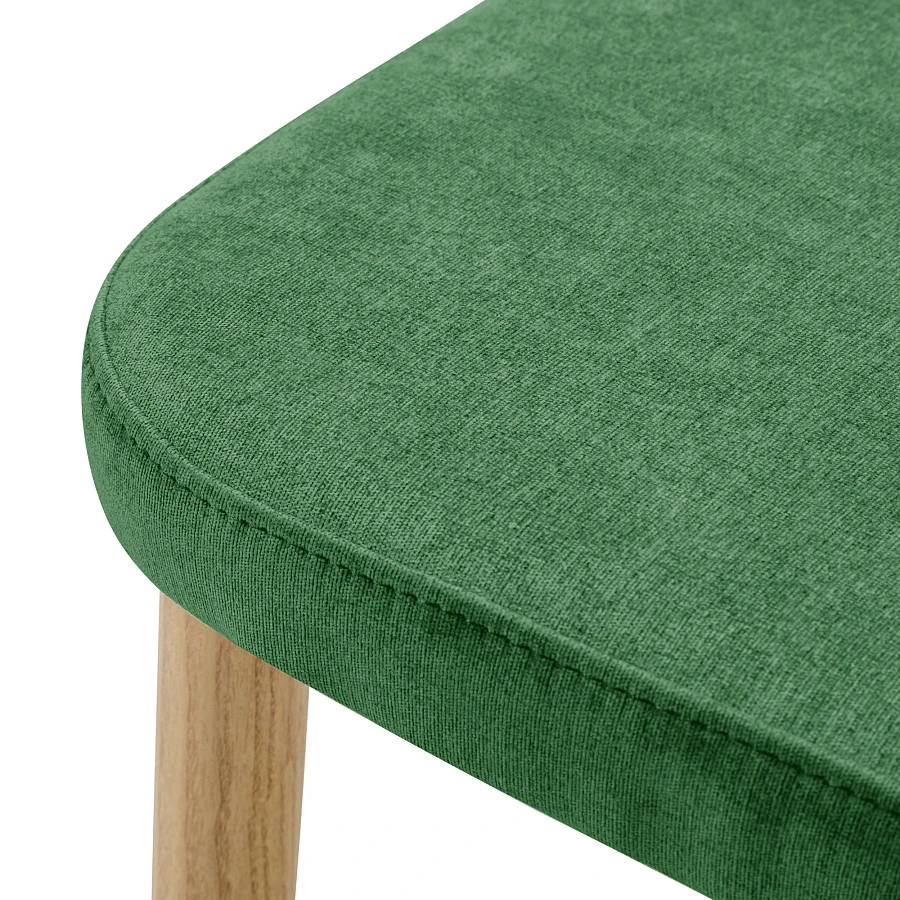 Стул Ledger green grass/нат.дуб - фото 4