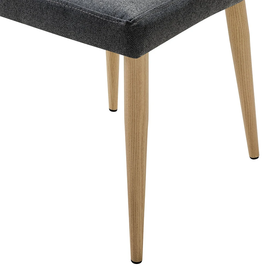 Стул Alen темно-серый/нат.дуб - фото 7