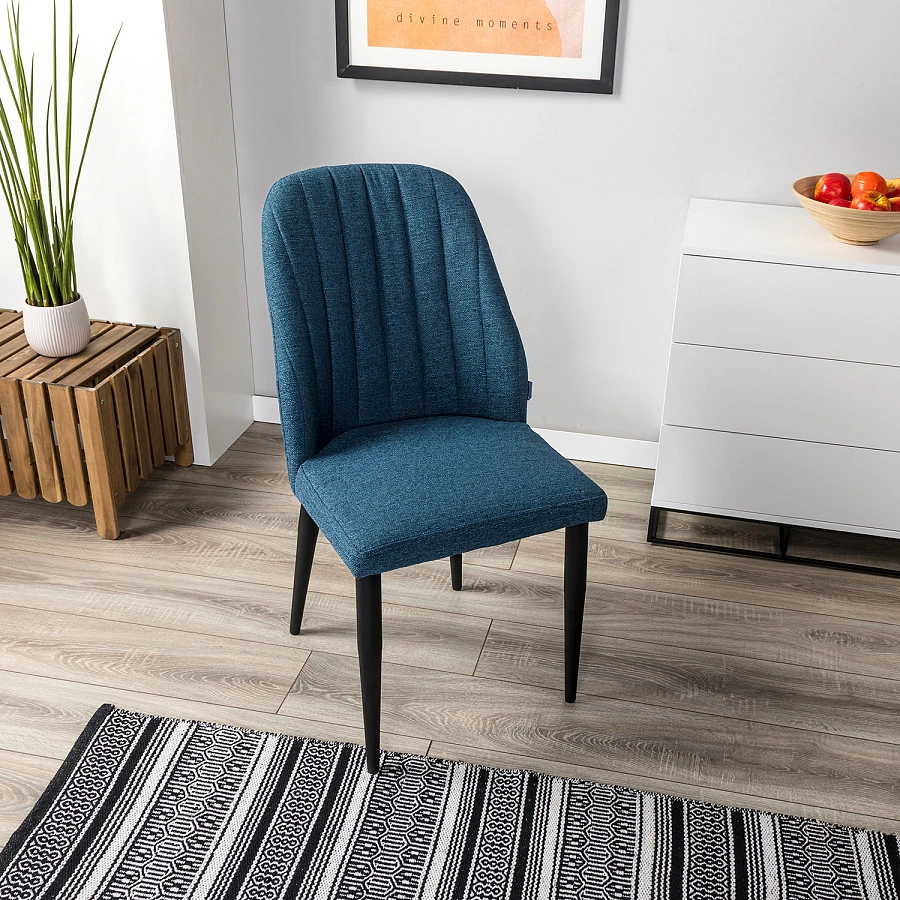 Стул Alen синий/черный - фото 10