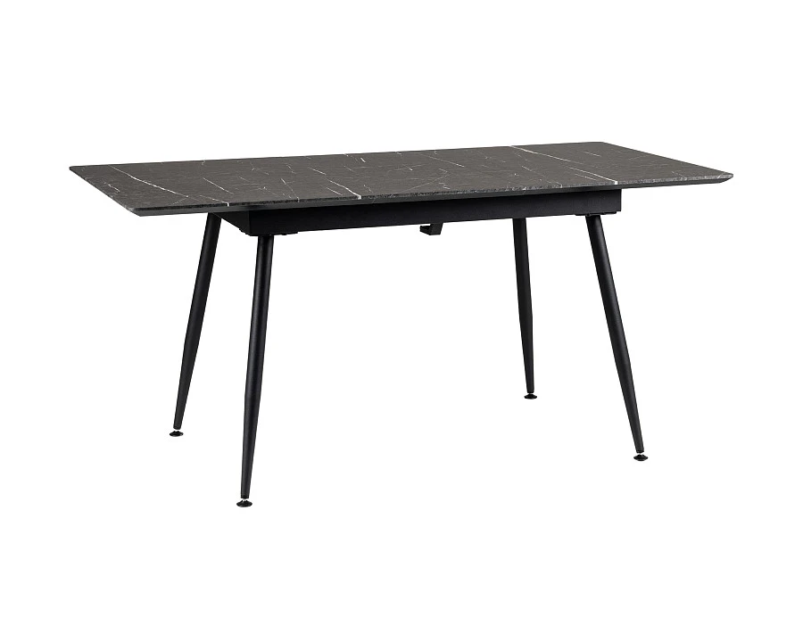 Стол Месси раздвиж. 120-160 Темный мрамор/Бабочка - фото 5