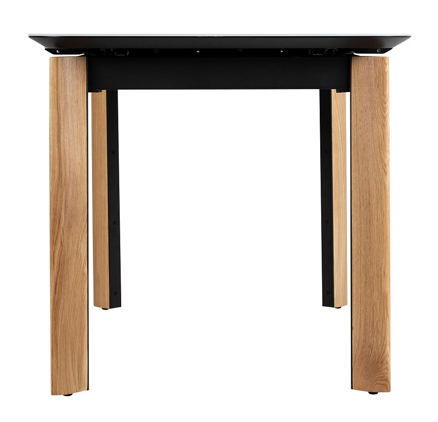 Стол раскл. Combi Glass 140-180 Automatic Natur/Light matte glass - фото 12