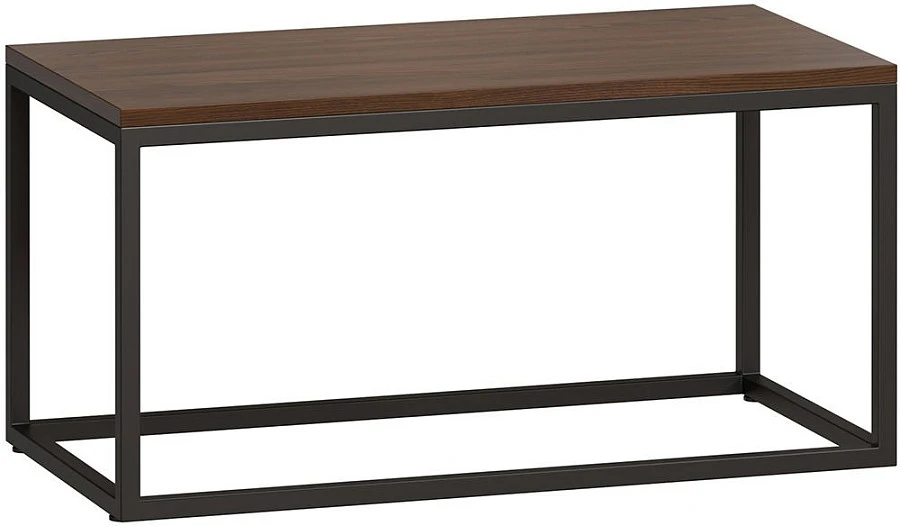 Стол журнальный Бервин коричневый лофт