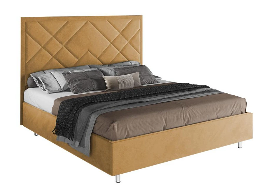 Кровать Палермо 180х200 кирпичного цвета