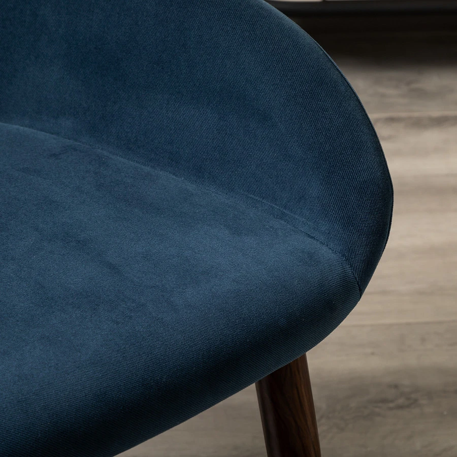 Кресло Kent Diag blue/т.орех - фото 11