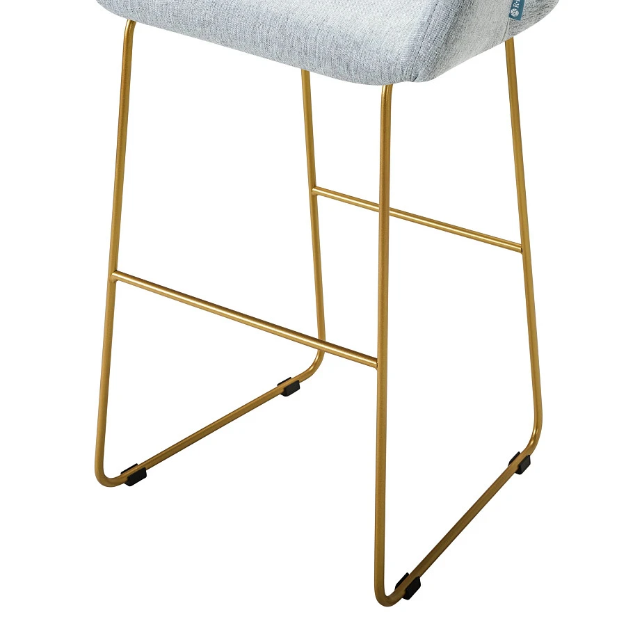 Кресло Бар. Hugs св.сер/Линк золото - фото 5