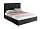 Кровать Чикаго 140х200 чёрного цвета