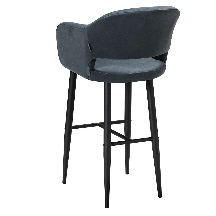 Кресло Бар.Oscar Diag grey/черный - фото 3